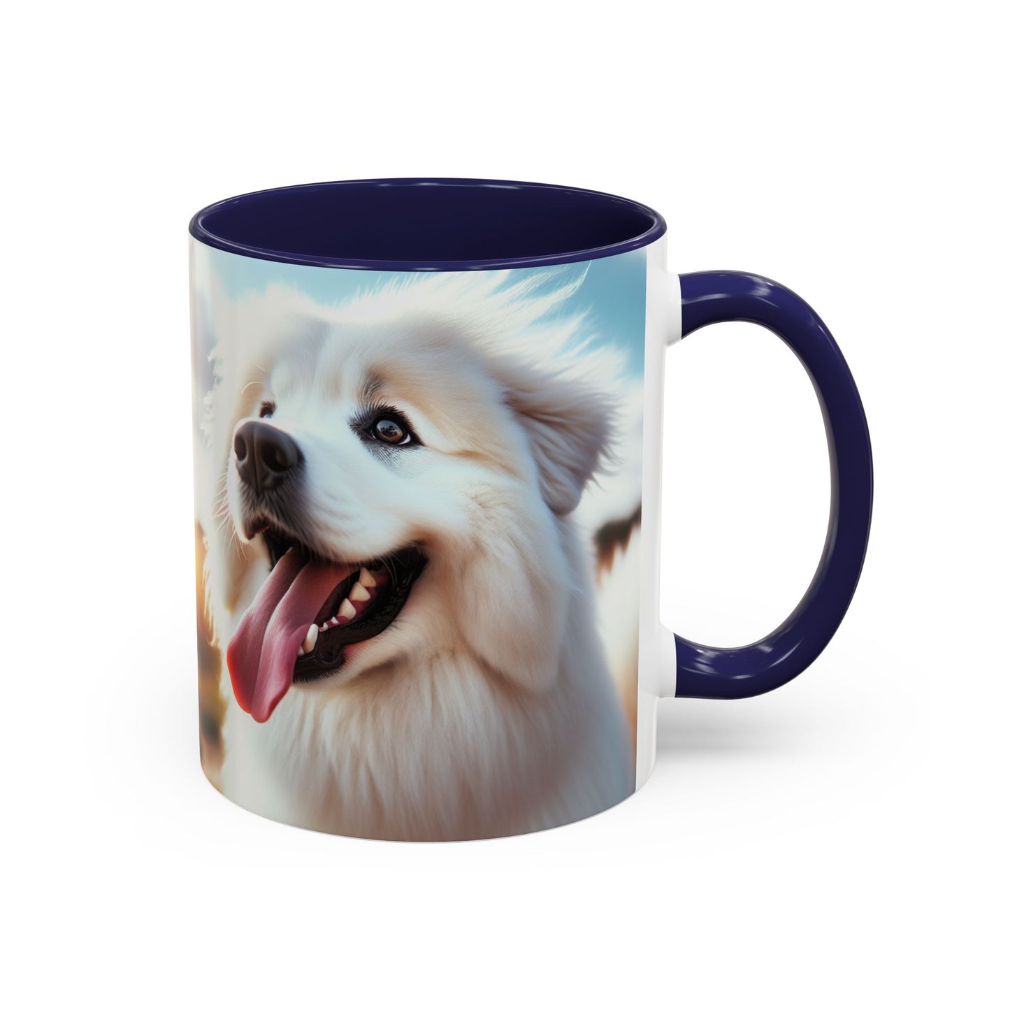 Pyrenean Mountain Dog Accent Coffee Mug - Perfect Gift for Dog Lovers
