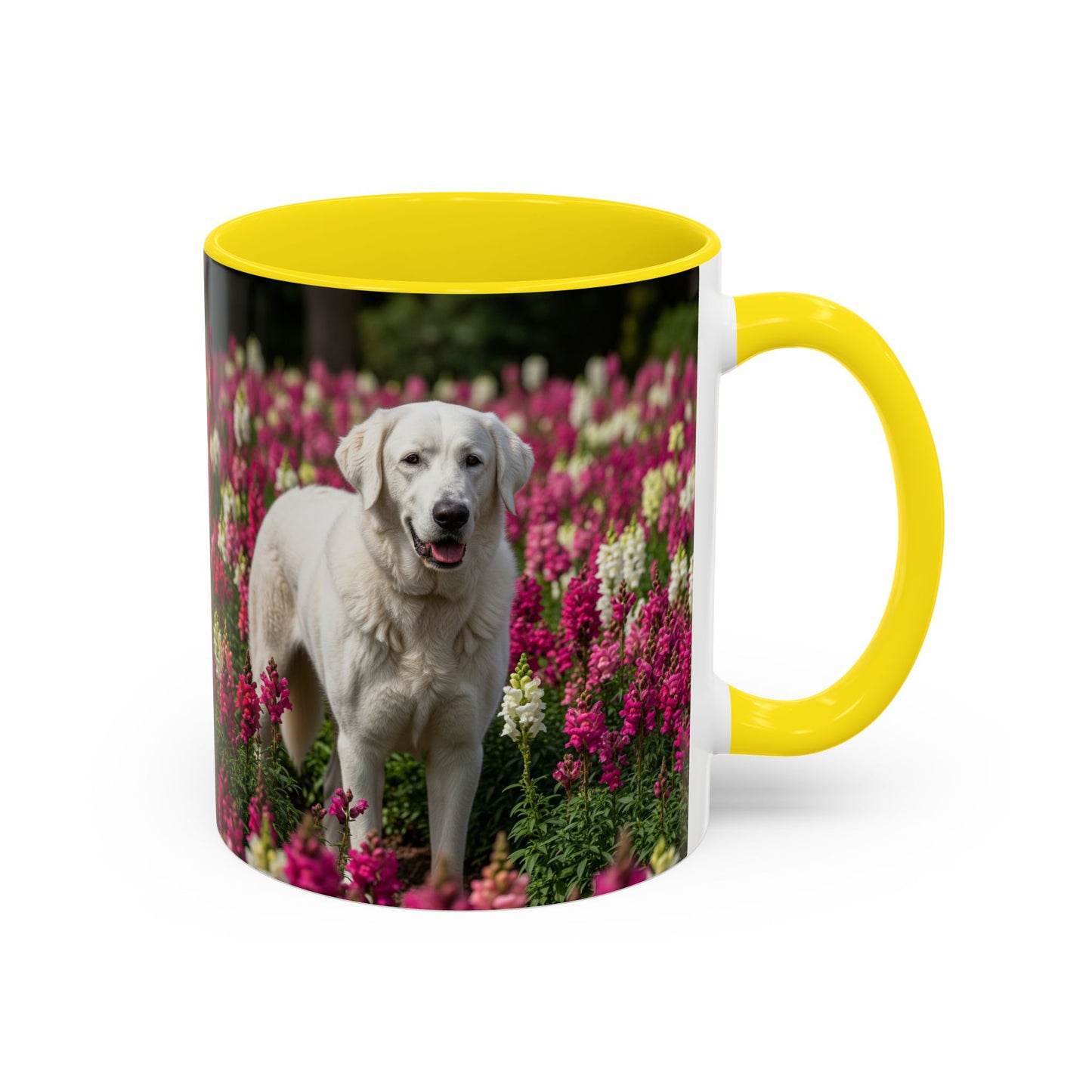 Estrela Mountain Dog Accent Coffee Mug - Perfect Gift for Dog Lovers