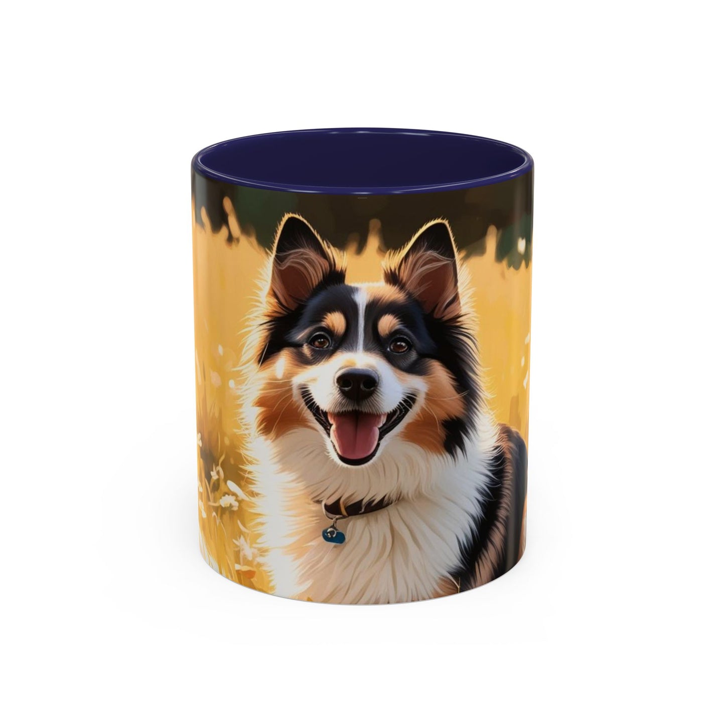 German Spitz Accent Coffee Mug - Perfect Gift for Dog Lovers