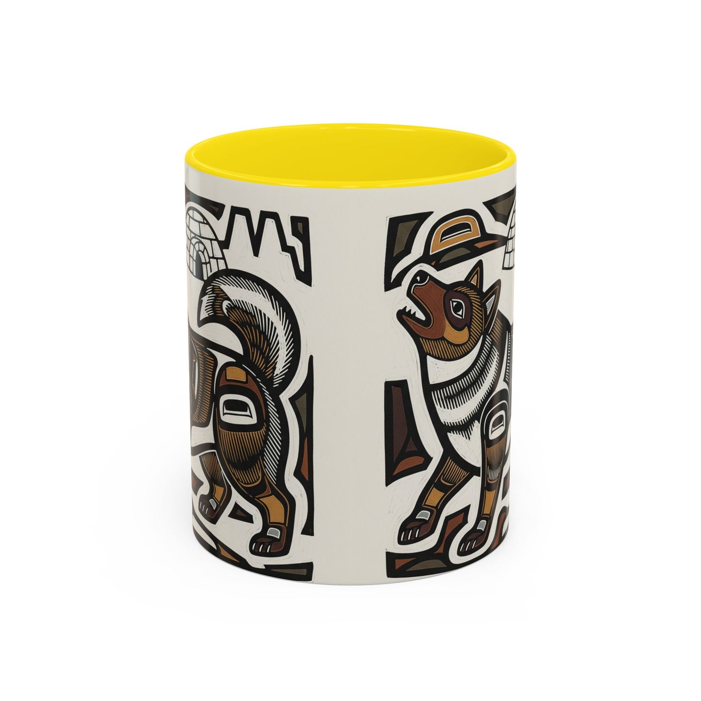 Canadian Eskimo Dog Accent Coffee Mug - Perfect Gift for Dog Lovers
