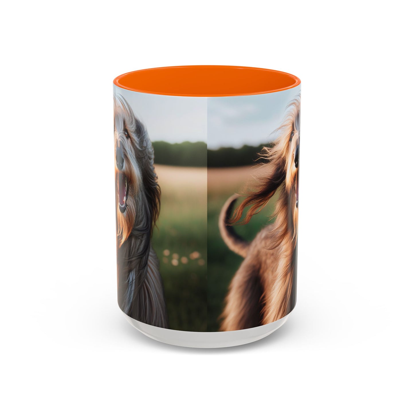 Scottish Deerhound Accent Coffee Mug - Perfect Gift for Dog Lovers