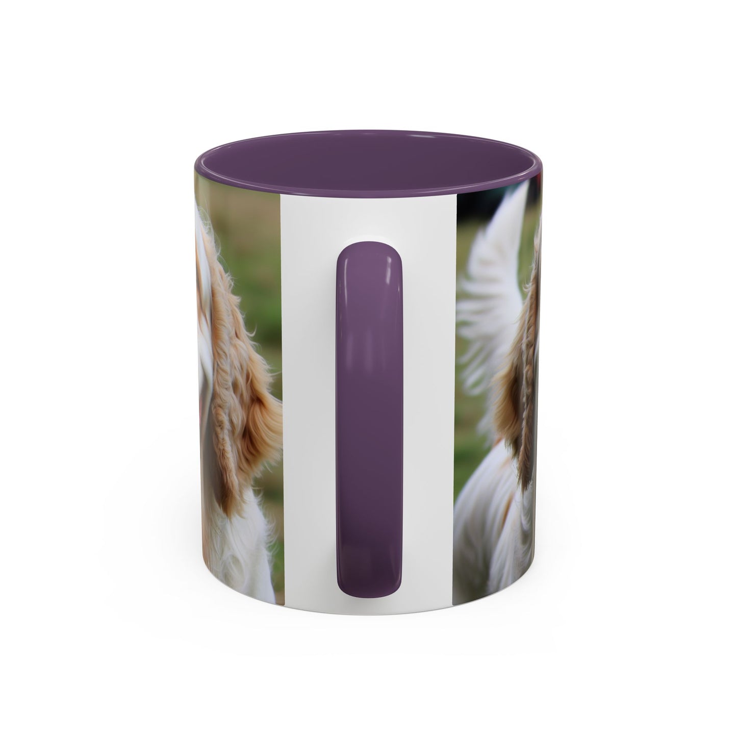 Clumber Spaniel Accent Coffee Mug - Perfect Gift for Dog Lovers