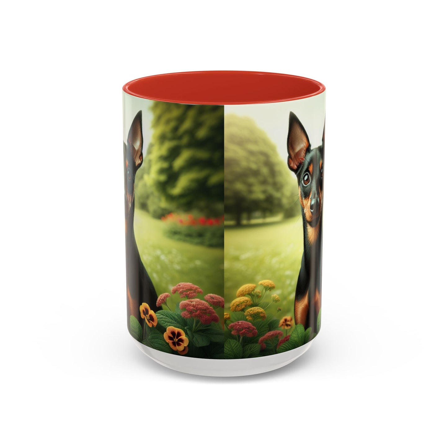 Manchester Terrier Accent Coffee Mug - Perfect Gift for Dog Lovers