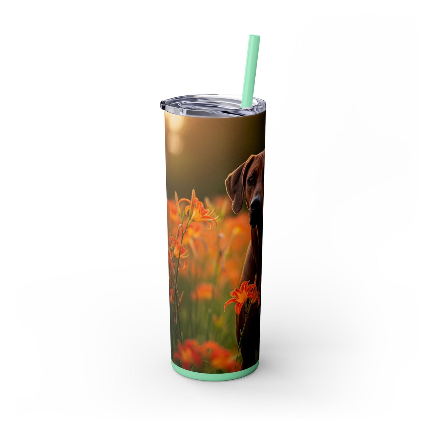 Rhodesian Ridgeback Tumbler with Straw, 20oz