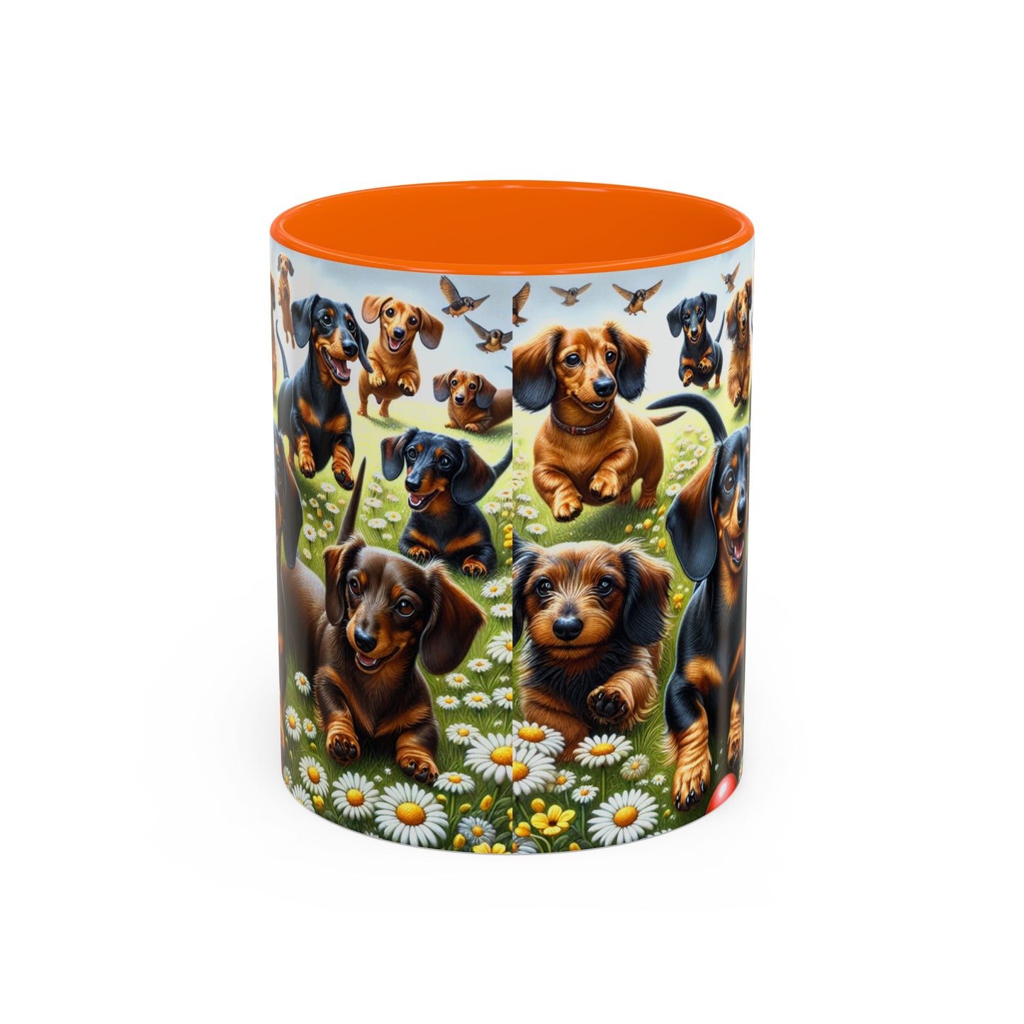 Dachshund Accent Coffee Mug - Perfect Gift for Dog Lovers