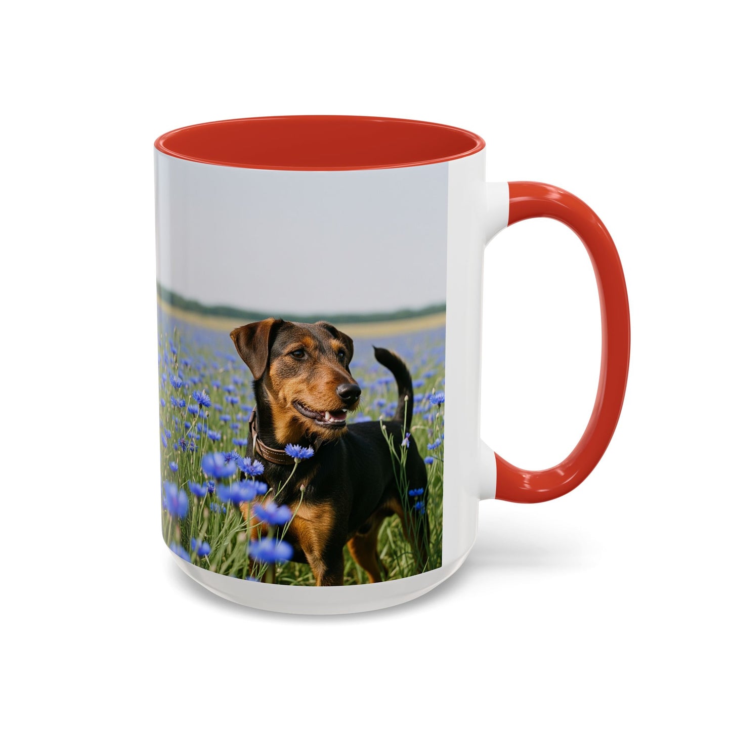 Deutscher Jagdterrier Accent Coffee Mug - Perfect Gift for Dog Lovers