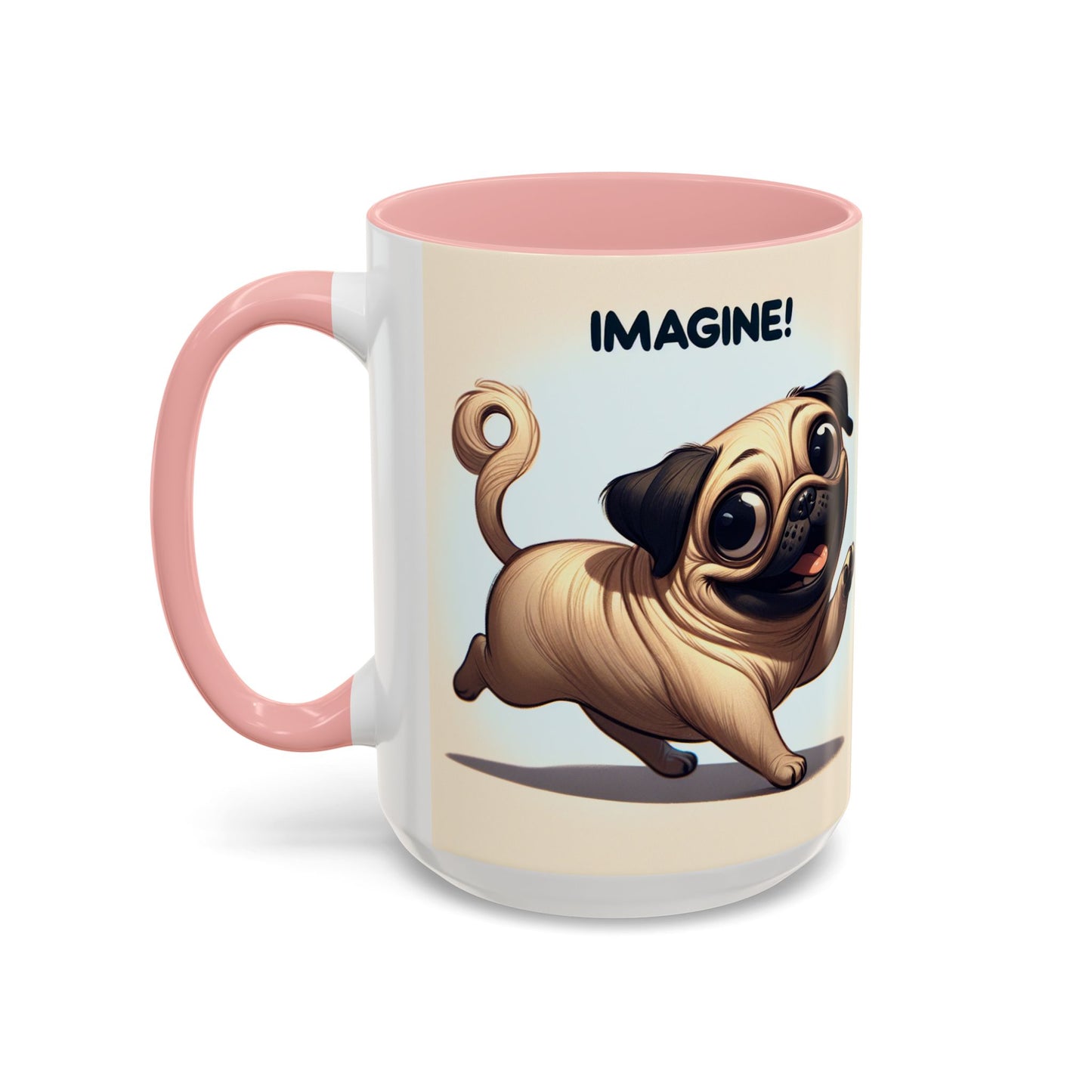 Pug Accent Coffee Mug - Perfect Gift for Dog Lovers