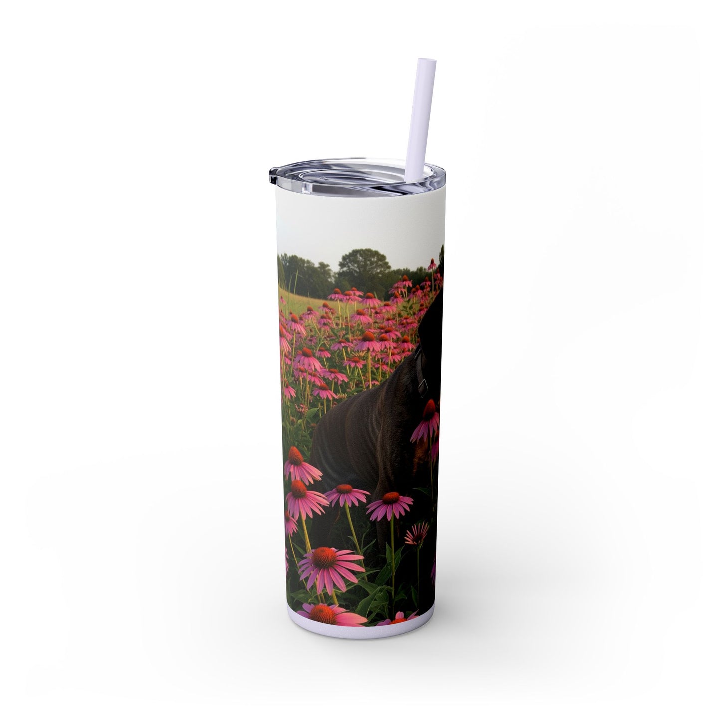 Treeing Tennessee Brindle Tumbler with Straw, 20oz