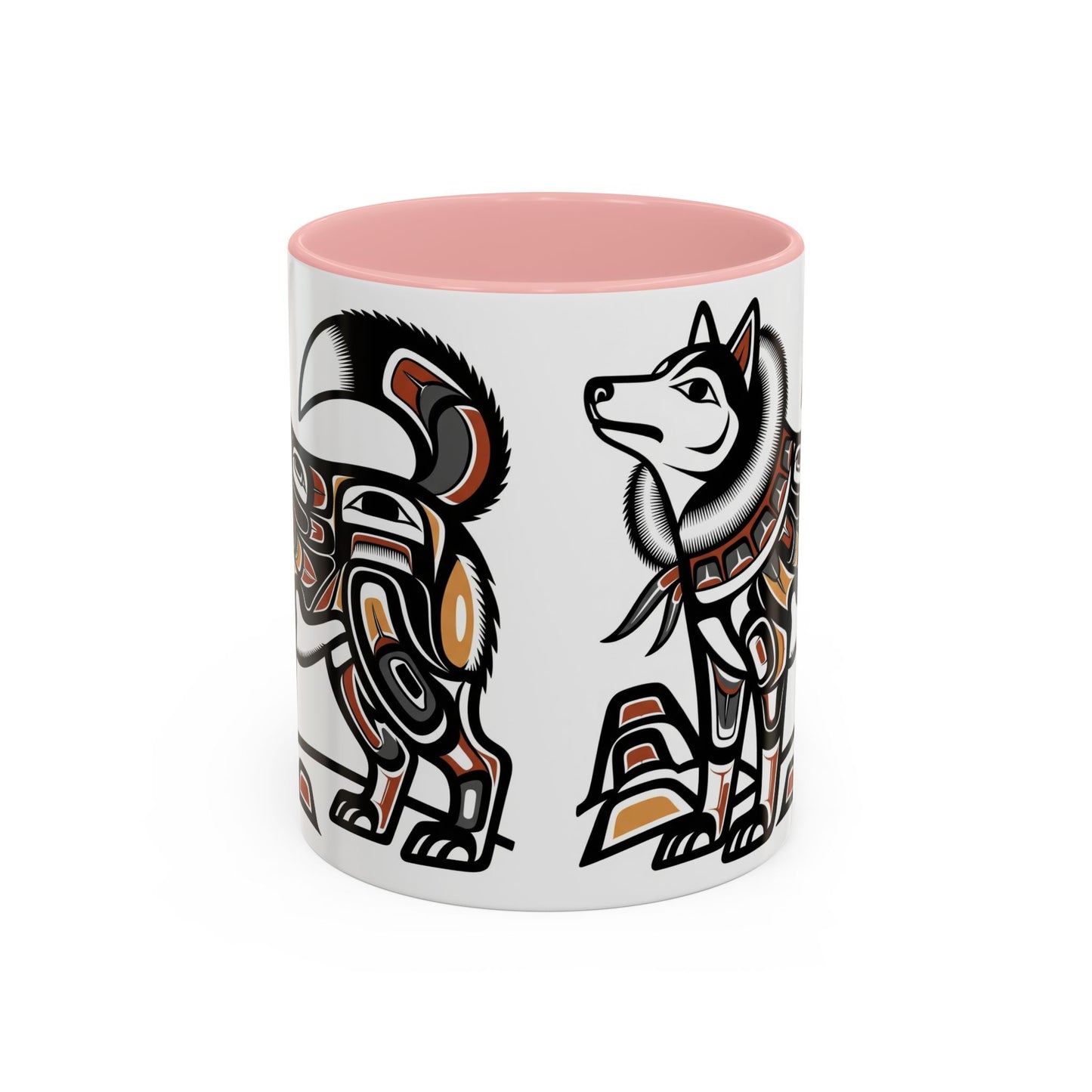 Siberian Husky Accent Coffee Mug - Perfect Gift for Dog Lovers