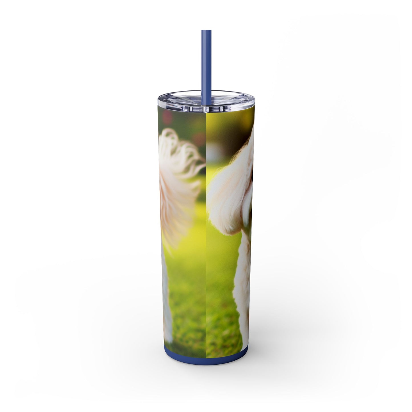 Maltipoo Tumbler with Straw, 20oz