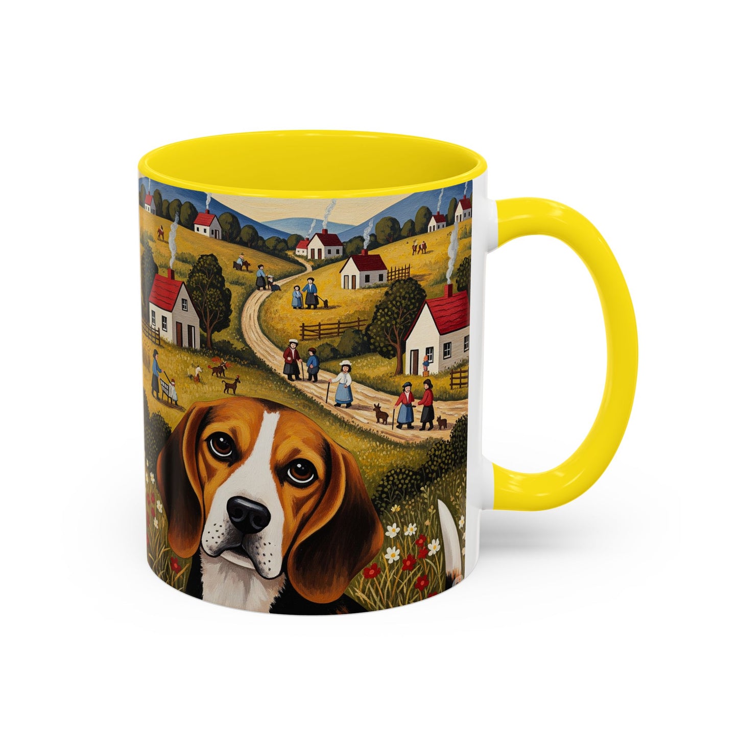 Beagle Accent Coffee Mug - Perfect Gift for Dog Lovers
