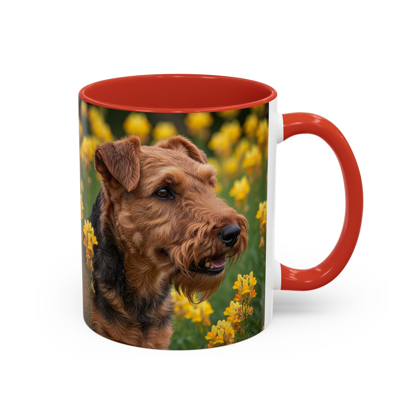 Welsh Terrier Accent Coffee Mug - Perfect Gift for Dog Lovers