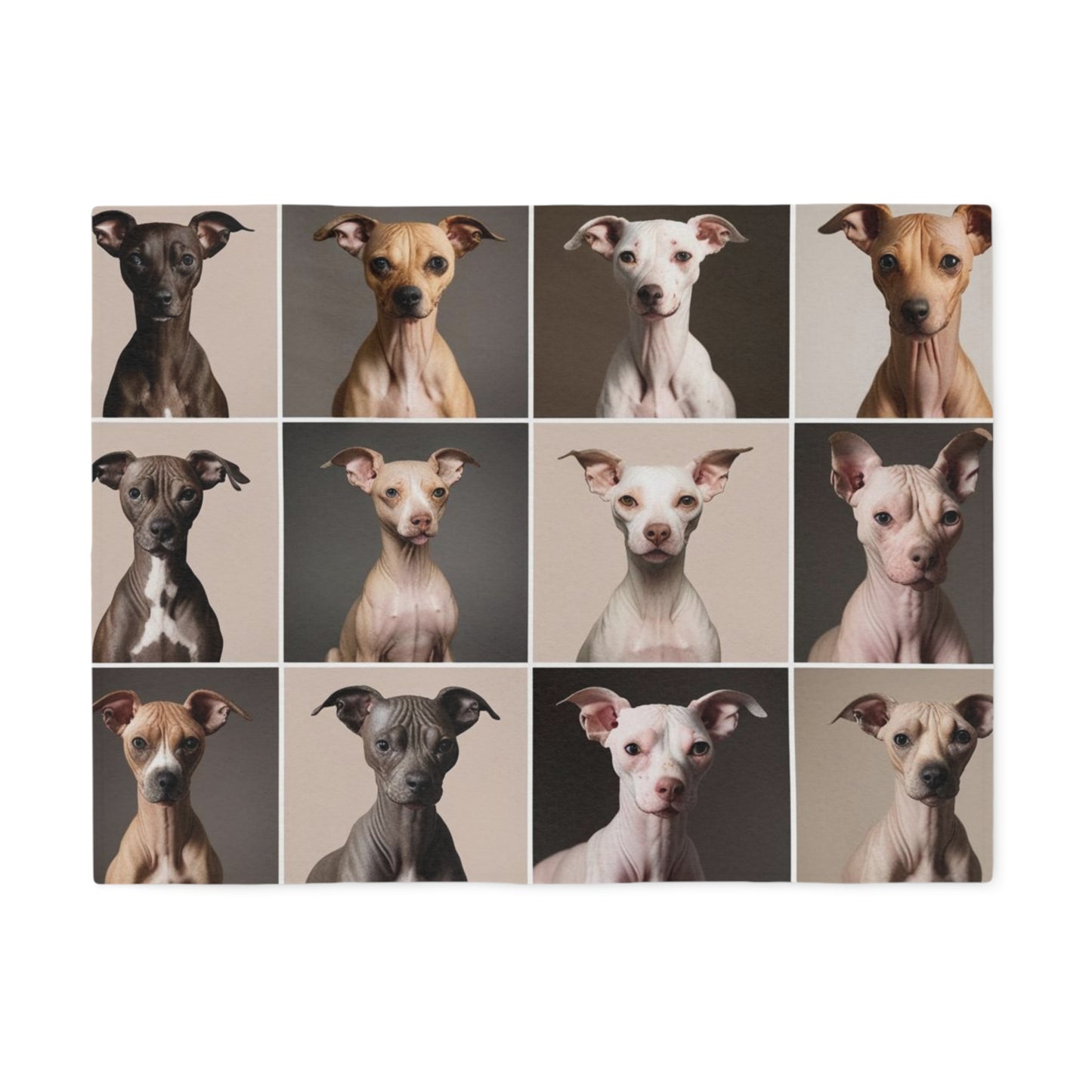 Hairless Dogs Sweatshirt Blanket