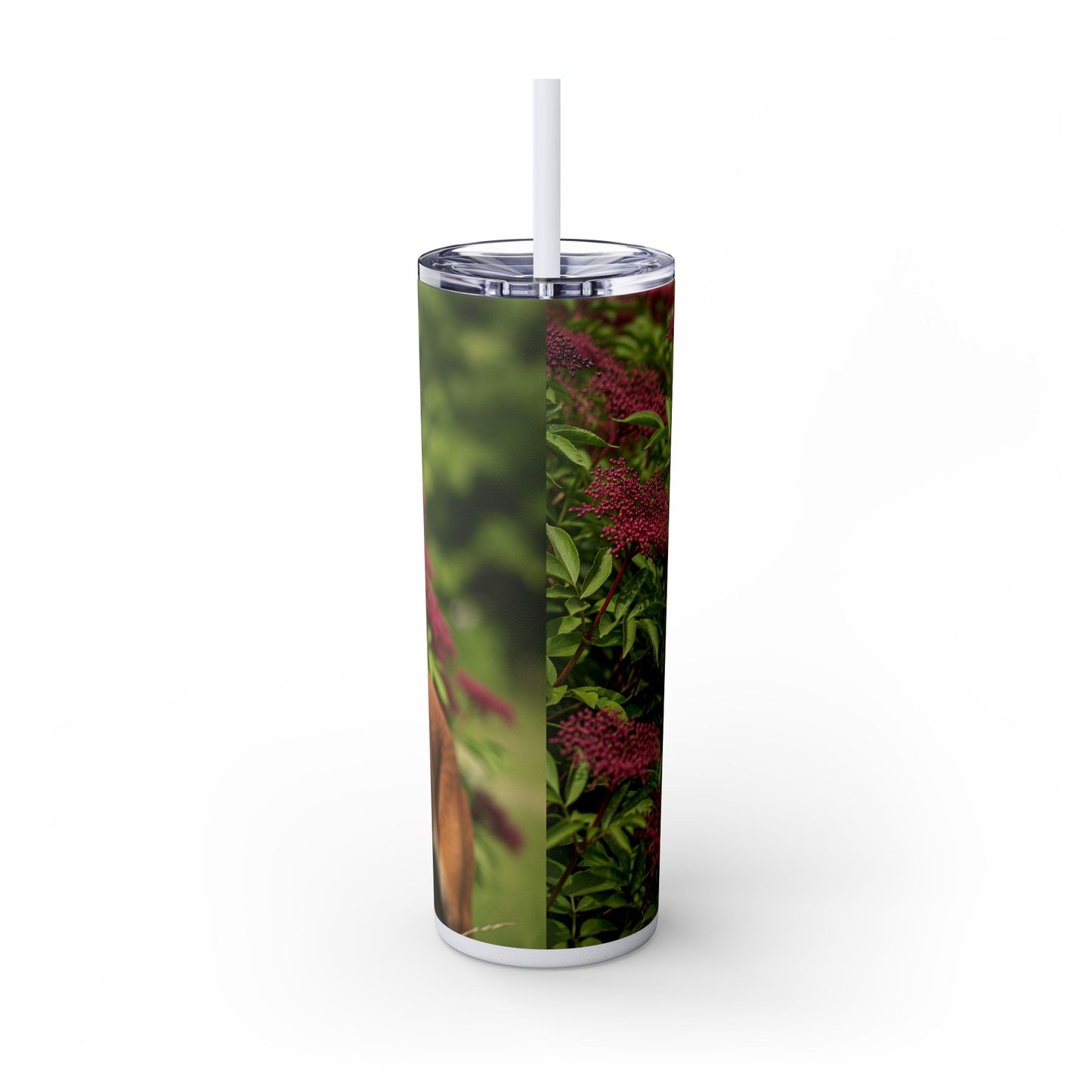 Belgian Shepherd Dog Malinois Tumbler with Straw, 20oz