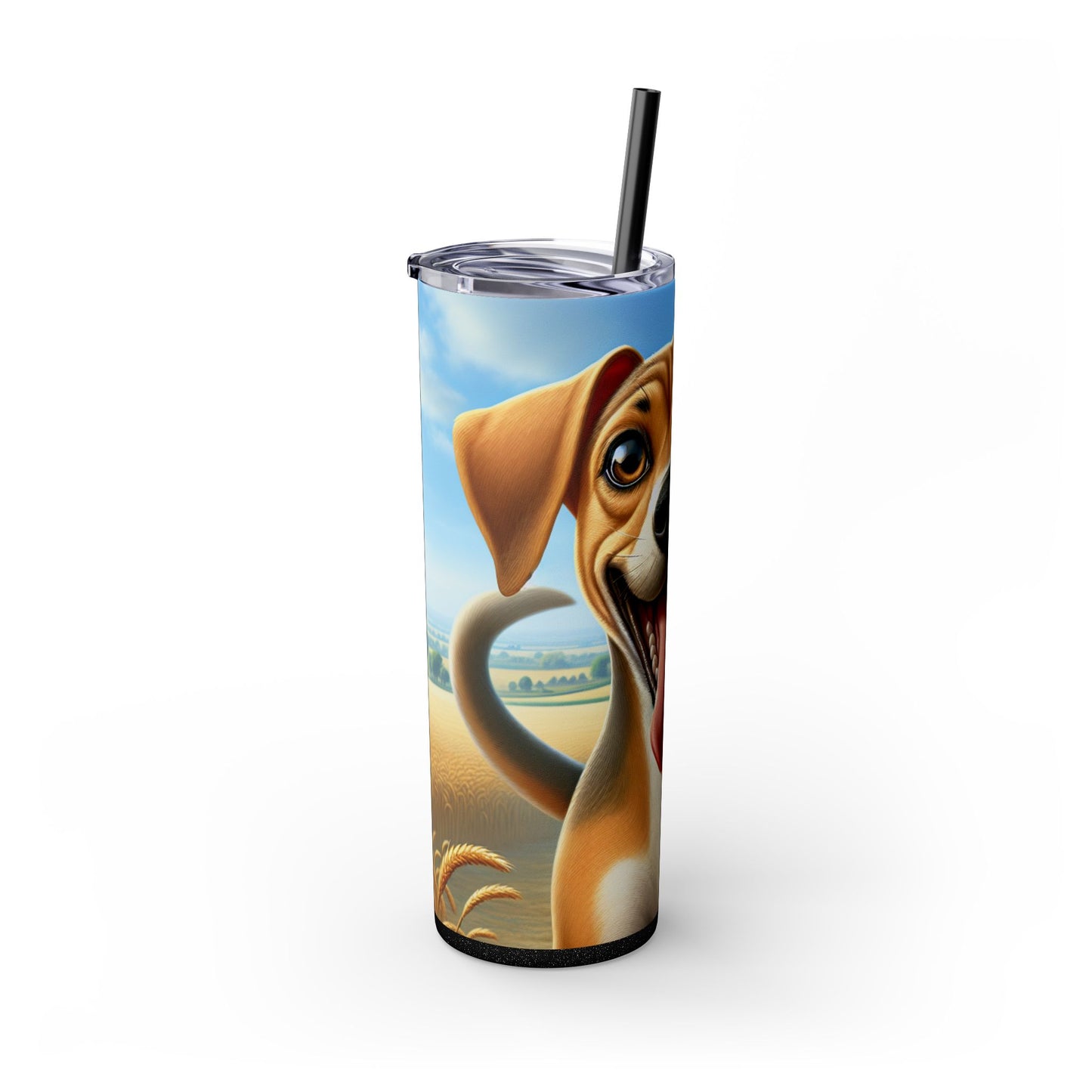 Banjara Hound Tumbler with Straw, 20oz