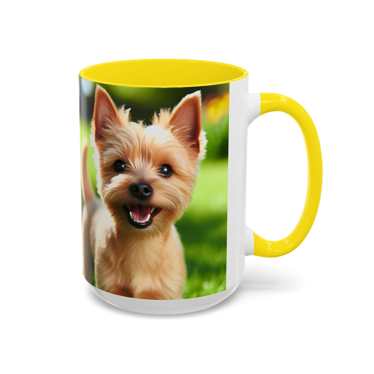 Norwich Terrier Accent Coffee Mug - Perfect Gift for Dog Lovers