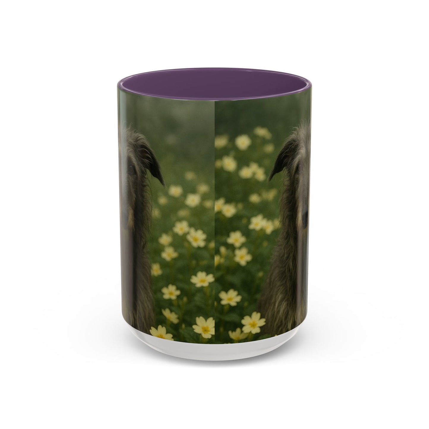 Scottish Deerhound Accent Coffee Mug - Perfect Gift for Dog Lovers