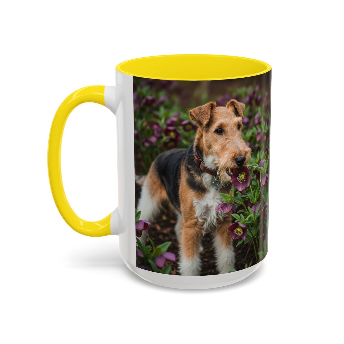Wire Fox Terrier Accent Coffee Mug - Perfect Gift for Dog Lovers