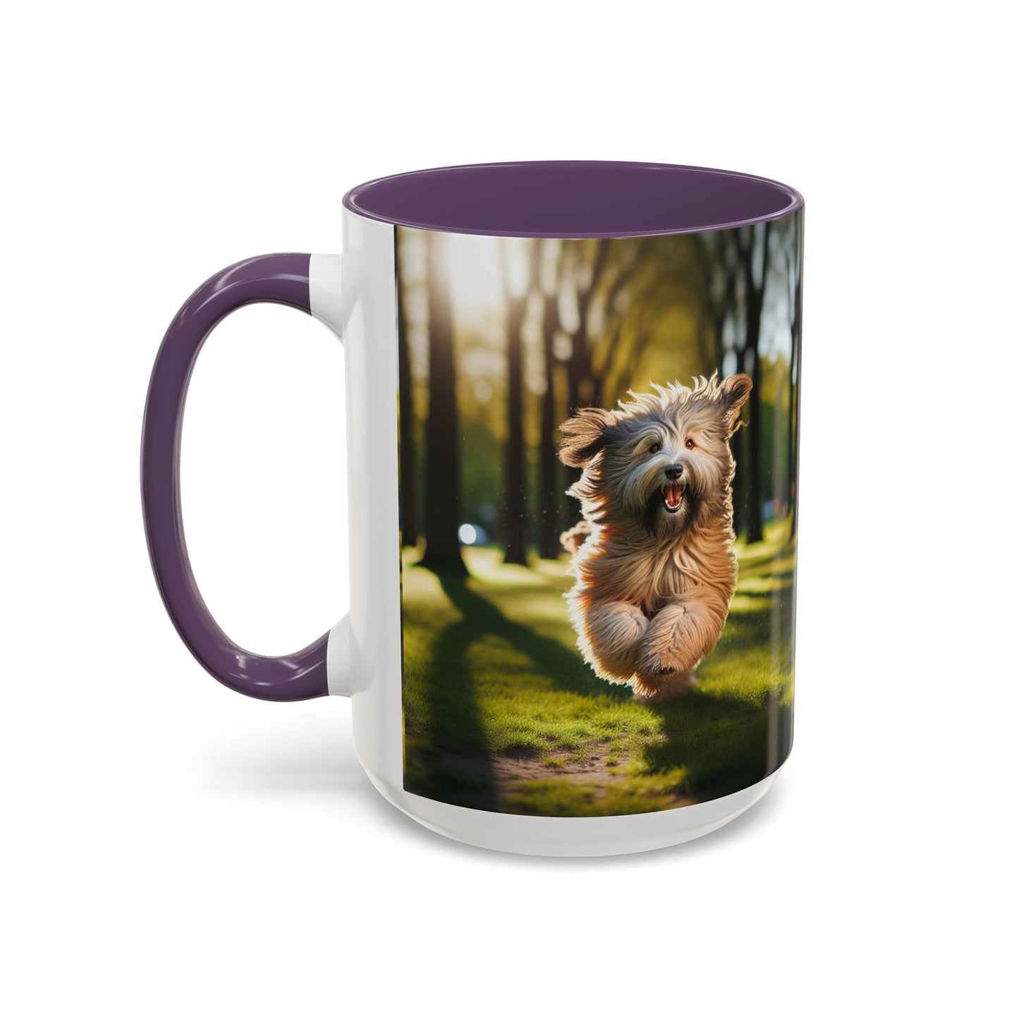 Polish Lowland Sheepdog Accent Coffee Mug - Perfect Gift for Dog Lovers