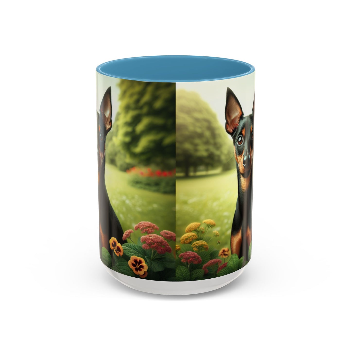 Manchester Terrier Accent Coffee Mug - Perfect Gift for Dog Lovers