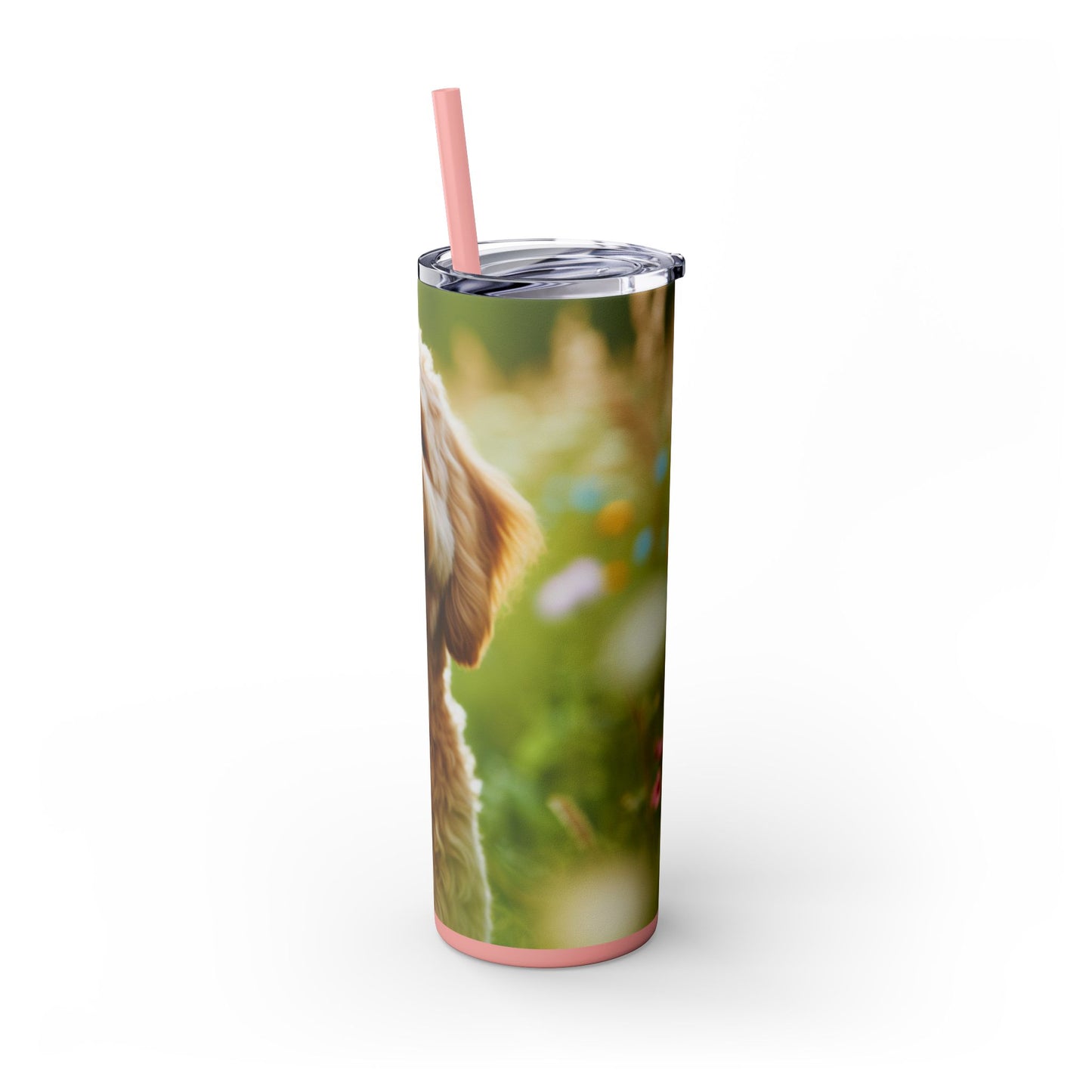 Labradoodle Tumbler with Straw, 20oz
