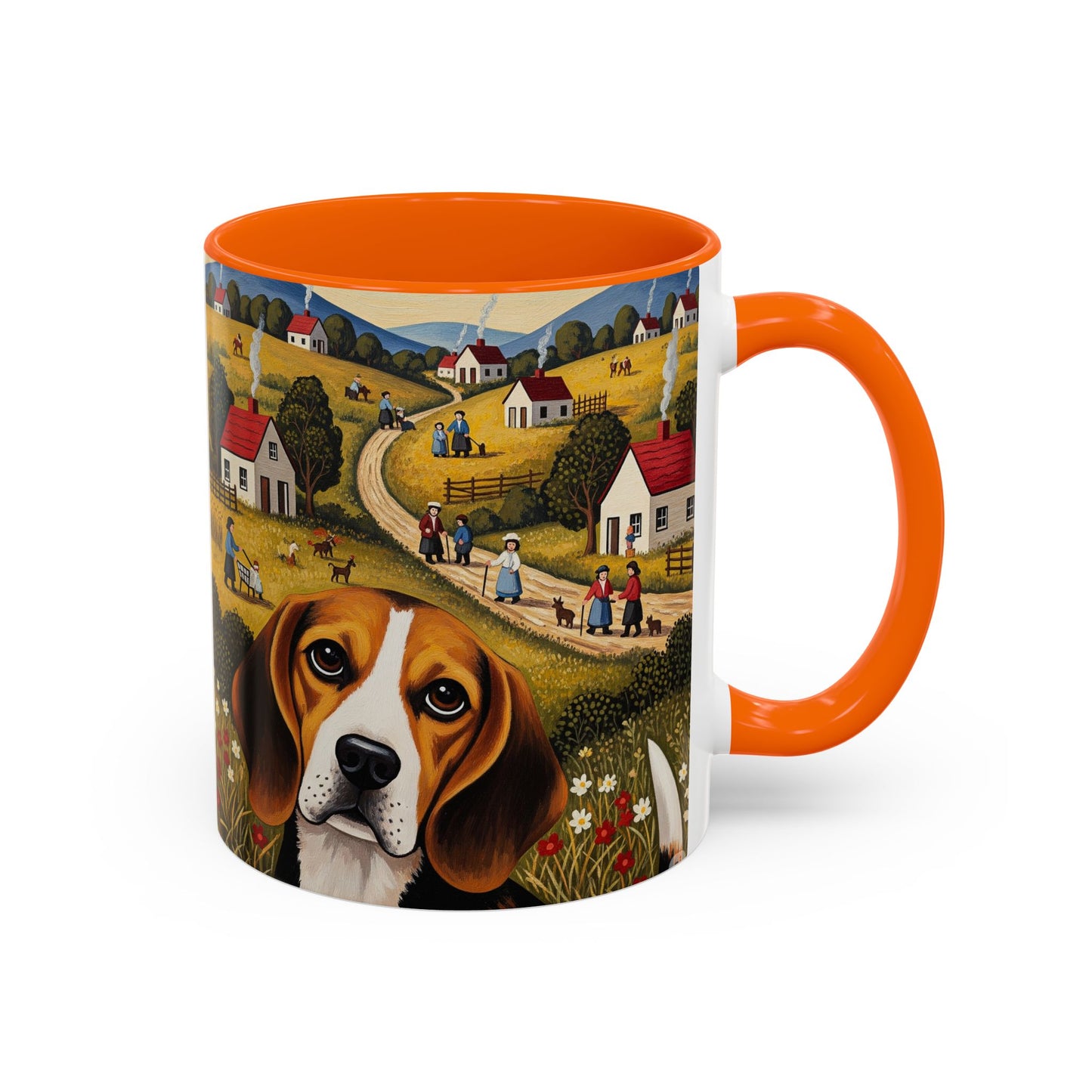 Beagle Accent Coffee Mug - Perfect Gift for Dog Lovers