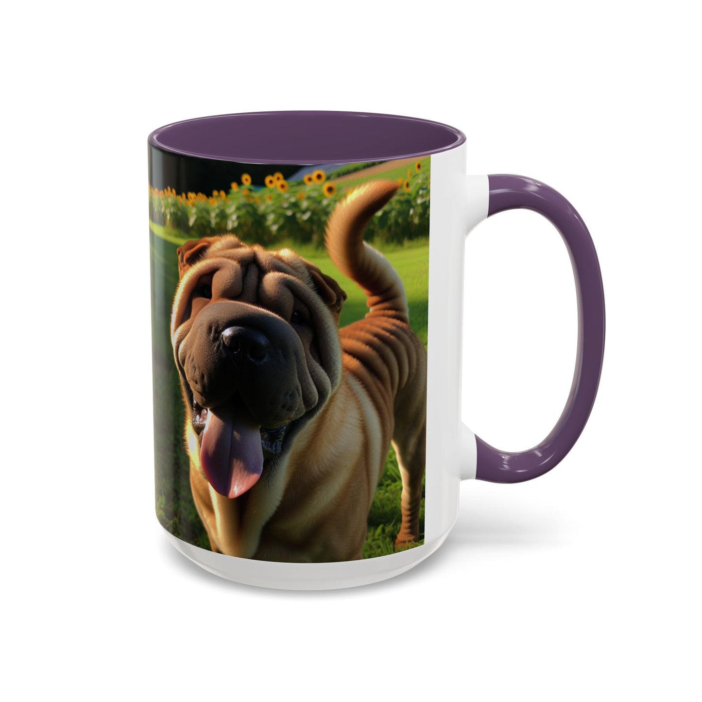 Shar-Pei Accent Coffee Mug - Perfect Gift for Dog Lovers