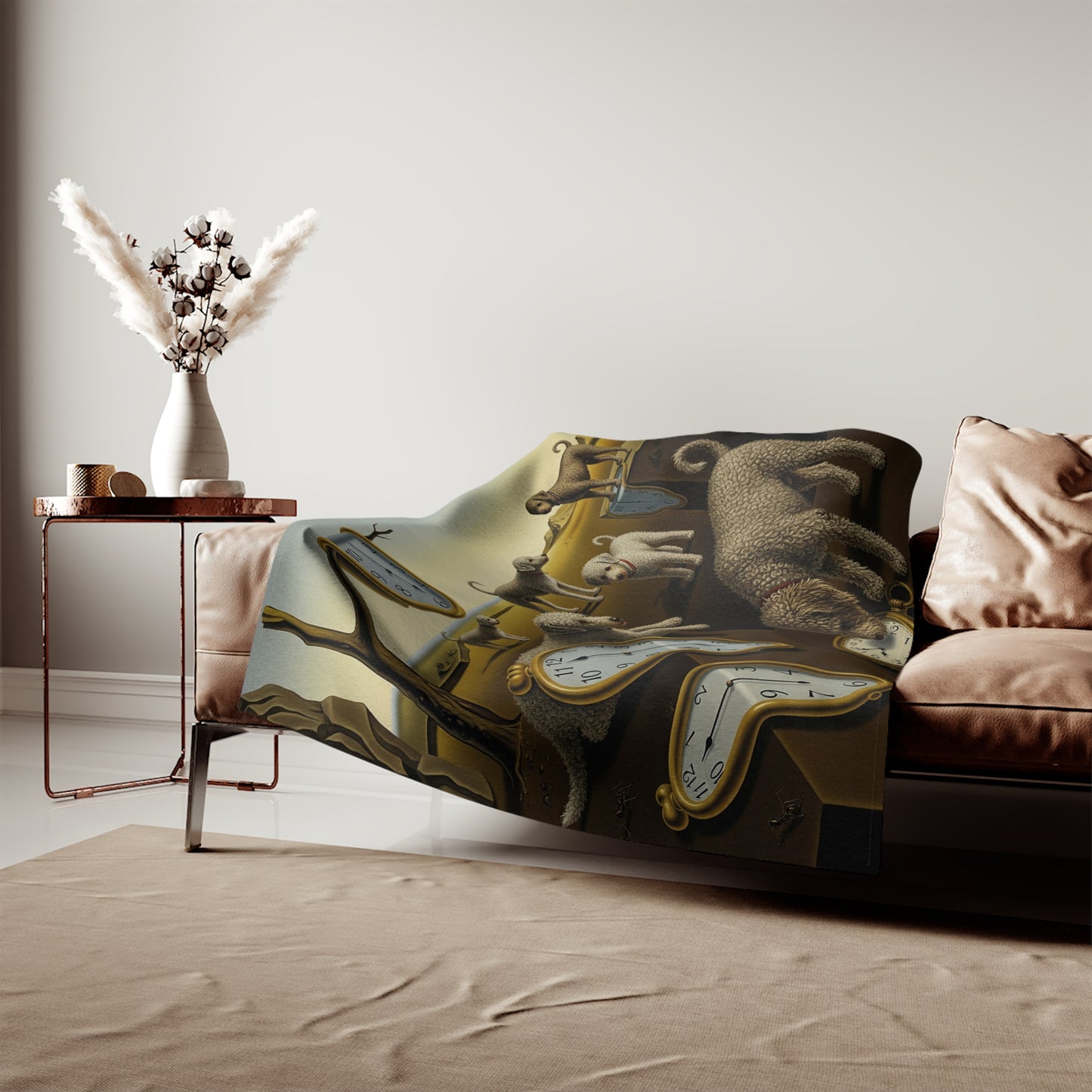 Spanish Water Dog Sweatshirt Blanket
