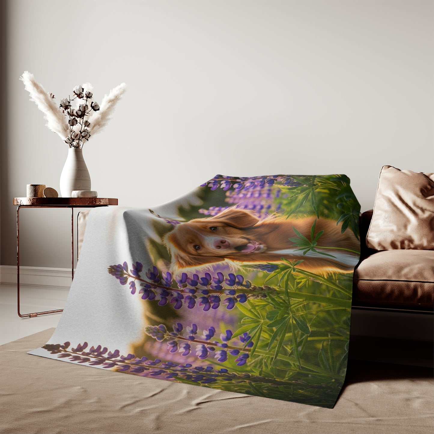 Nova Scotia Duck Tolling Retriever Sweatshirt Blanket
