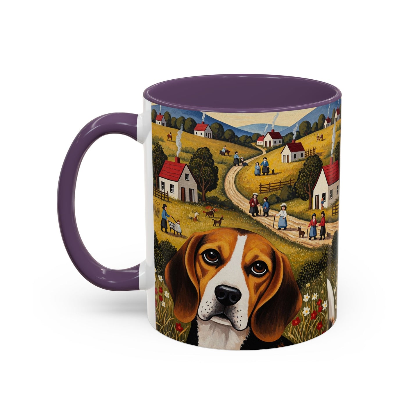 Beagle Accent Coffee Mug - Perfect Gift for Dog Lovers