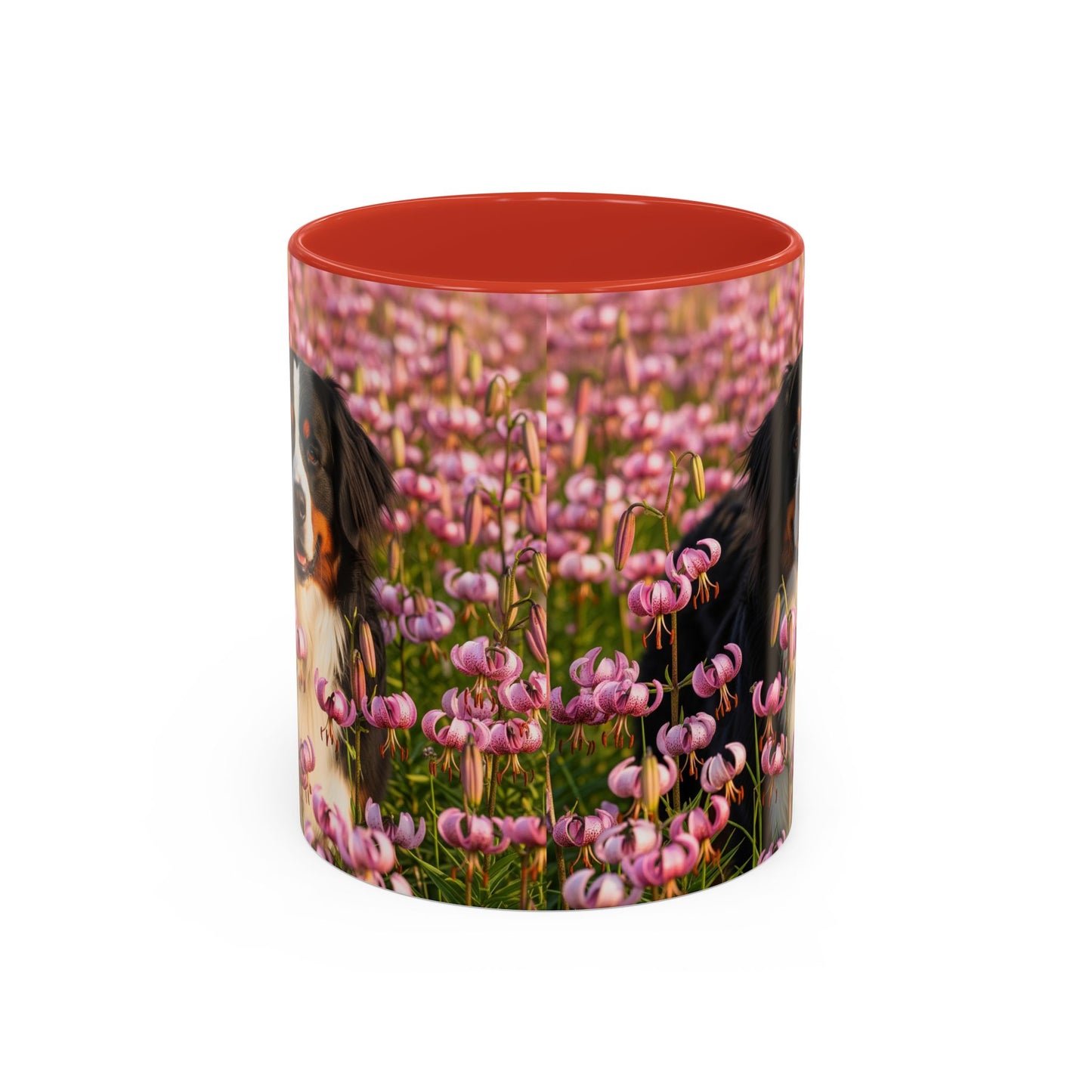 Bernese Mountain Dog Accent Coffee Mug - Perfect Gift for Dog Lovers