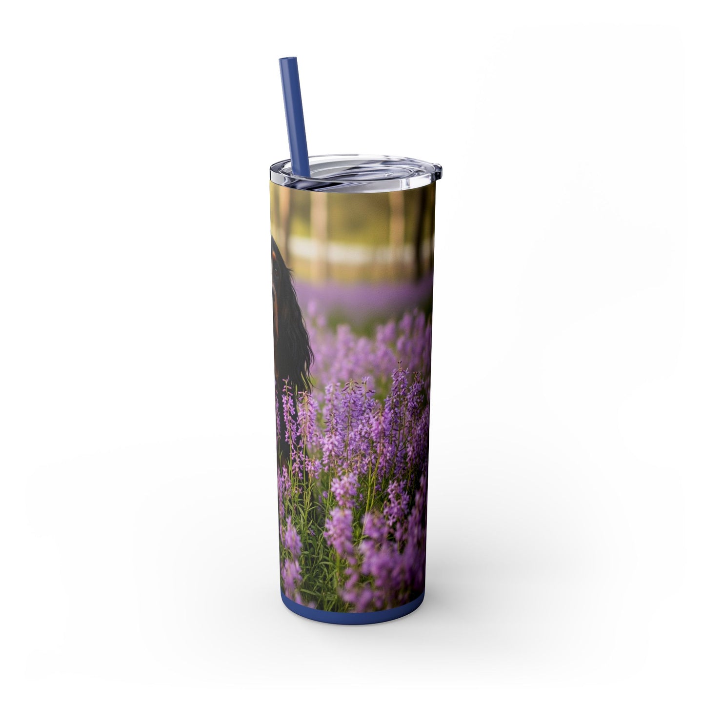 Gordon Setter Tumbler with Straw, 20oz