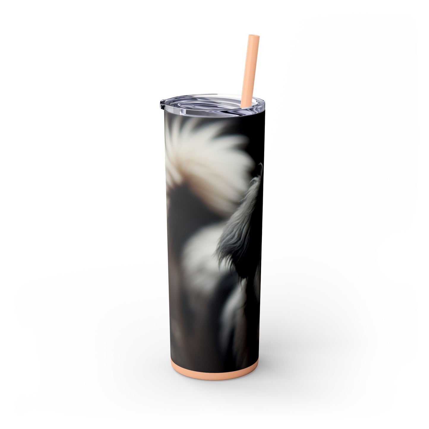 Romanian Mioritic Shepherd Dog Tumbler with Straw, 20oz