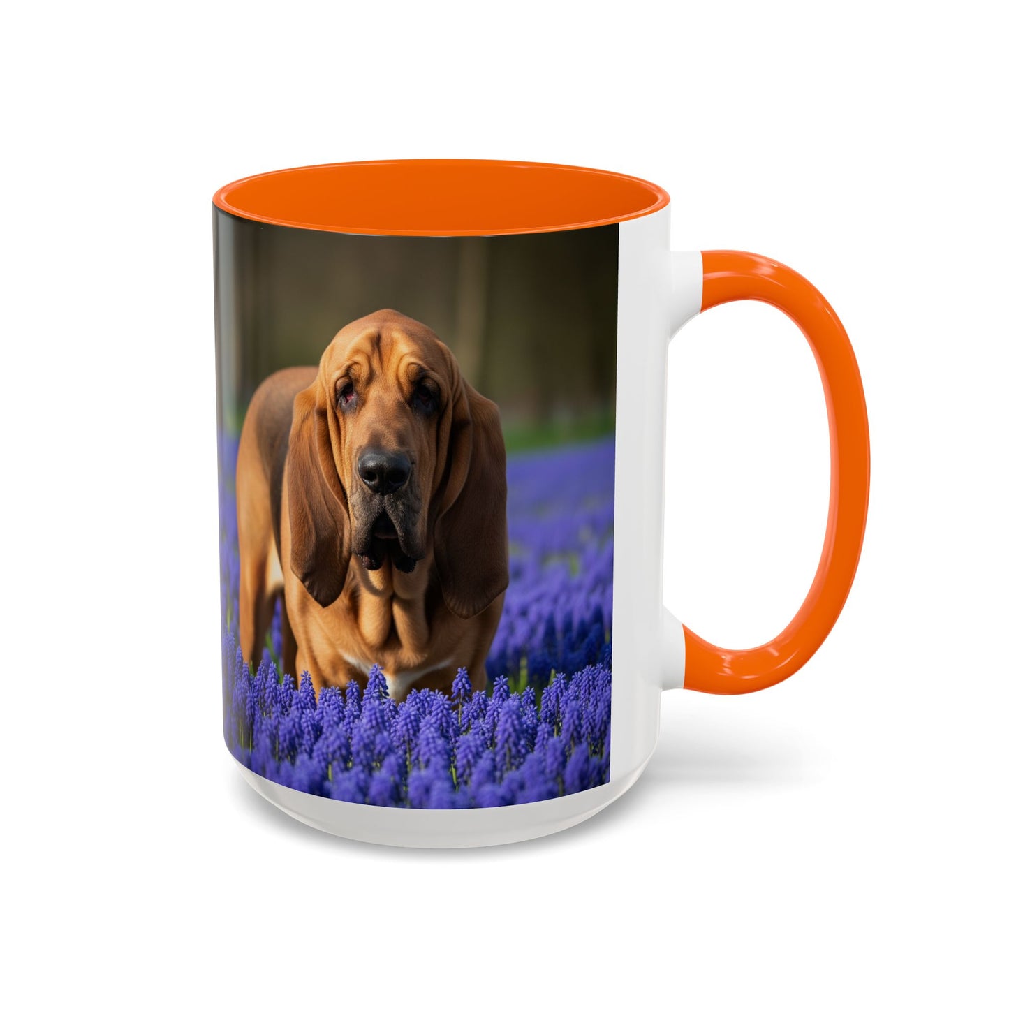 Bloodhound Accent Coffee Mug - Perfect Gift for Dog Lovers