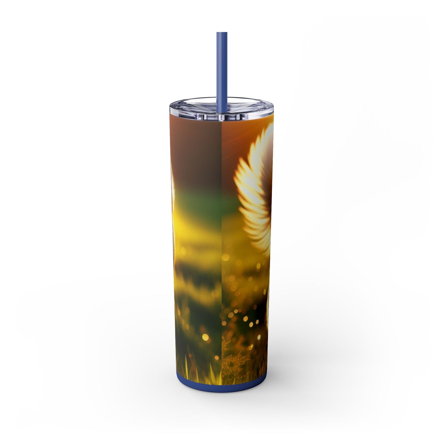 Norwegian Lundehund Tumbler with Straw, 20oz