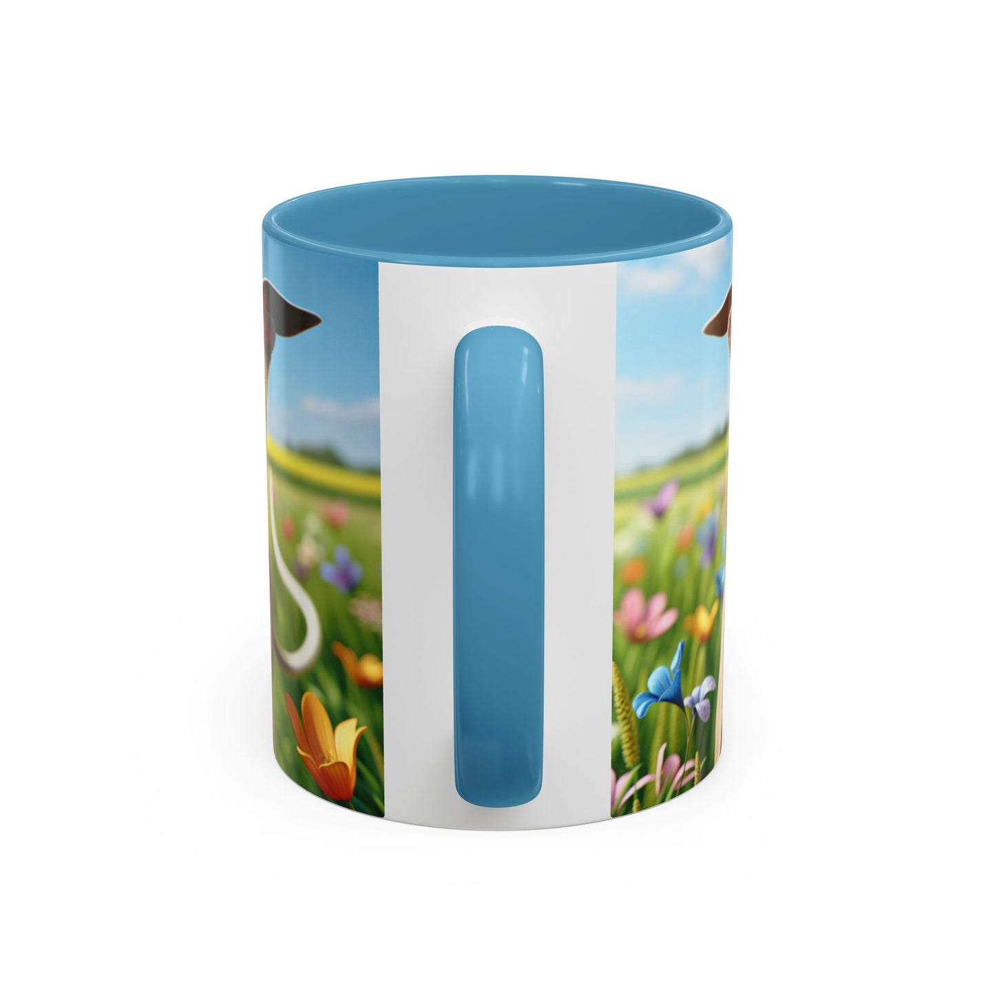 Whippet Accent Coffee Mug - Perfect Gift for Dog Lovers