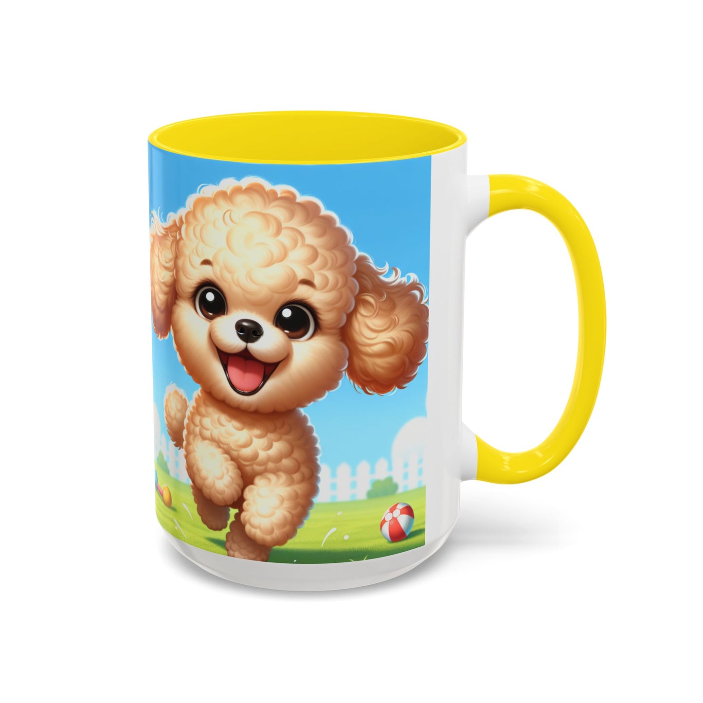 Miniature Poodle Accent Coffee Mug - Perfect Gift for Dog Lovers