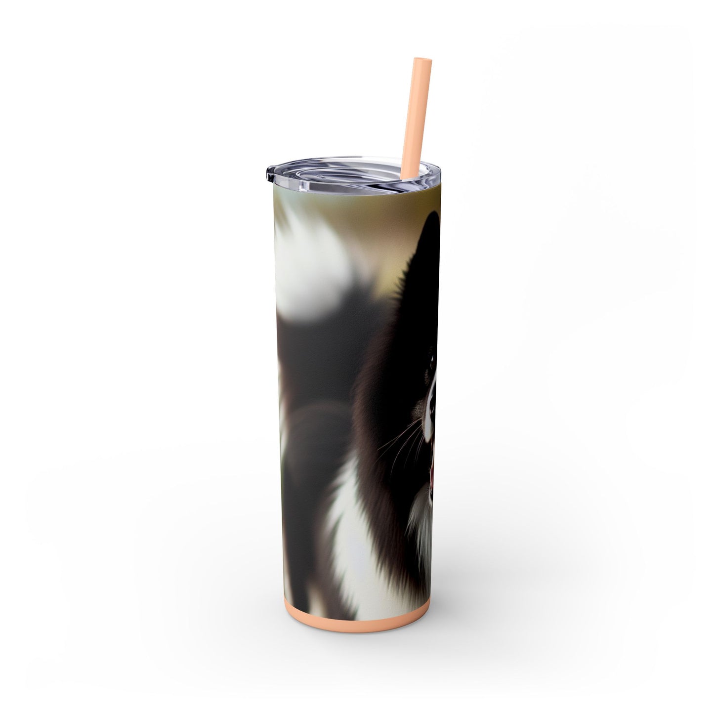 Karelian Bear Dog Tumbler with Straw, 20oz