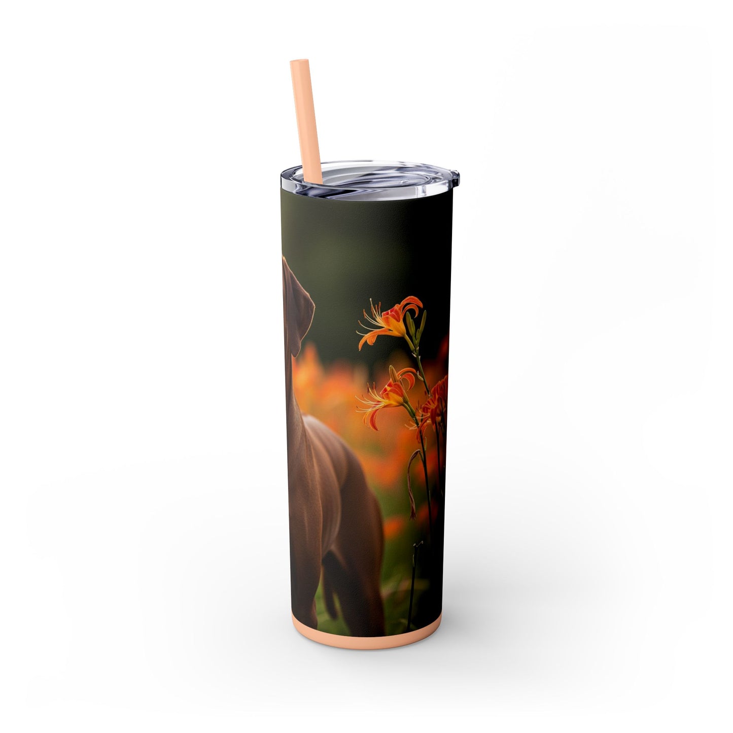 Rhodesian Ridgeback Tumbler with Straw, 20oz