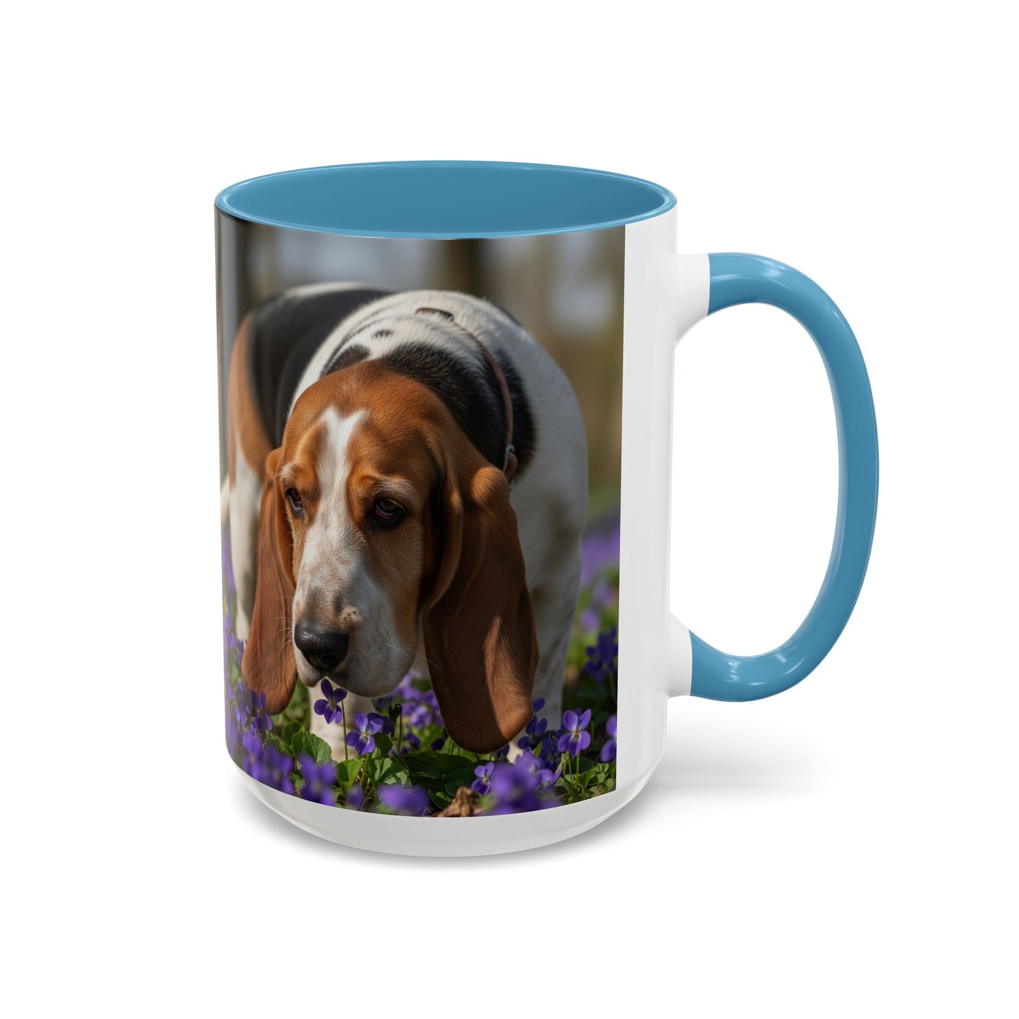 Grand Basset Griffon Vendeen Accent Coffee Mug - Perfect Gift for Dog Lovers