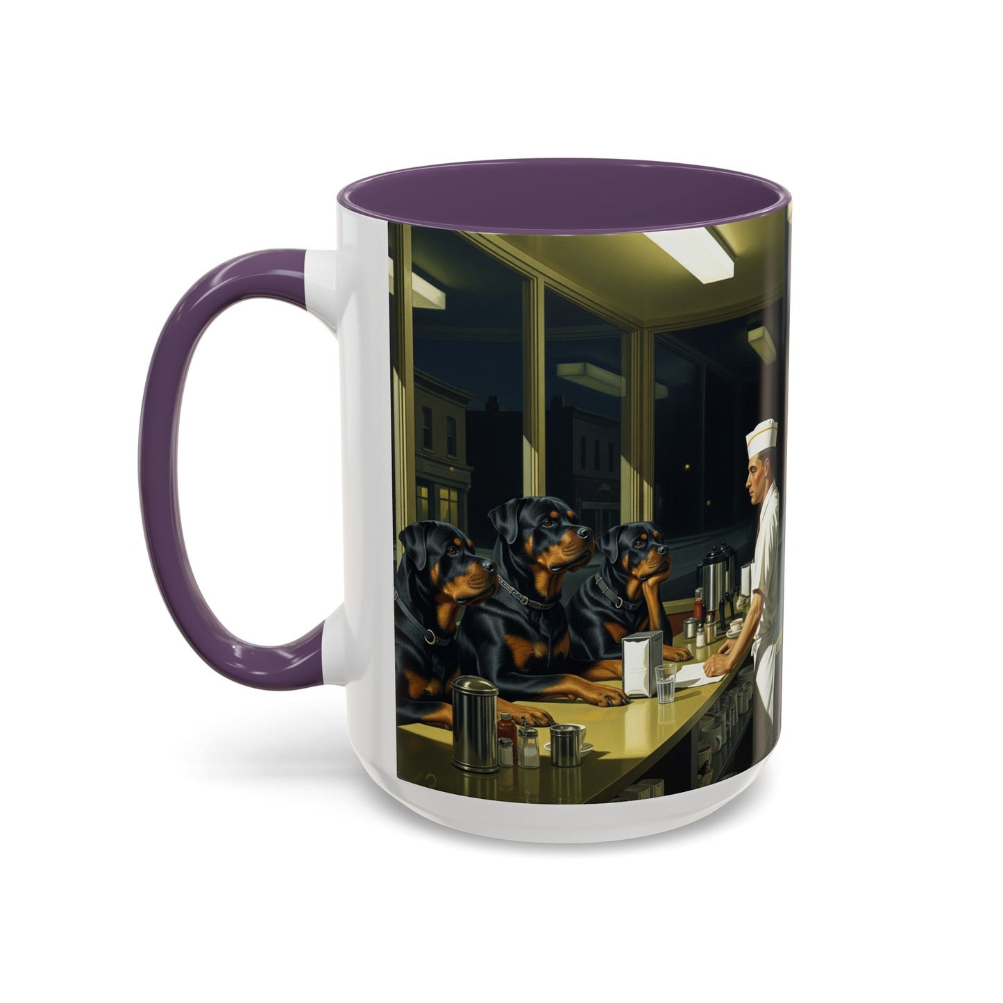 Rottweiler Accent Coffee Mug - Perfect Gift for Dog Lovers