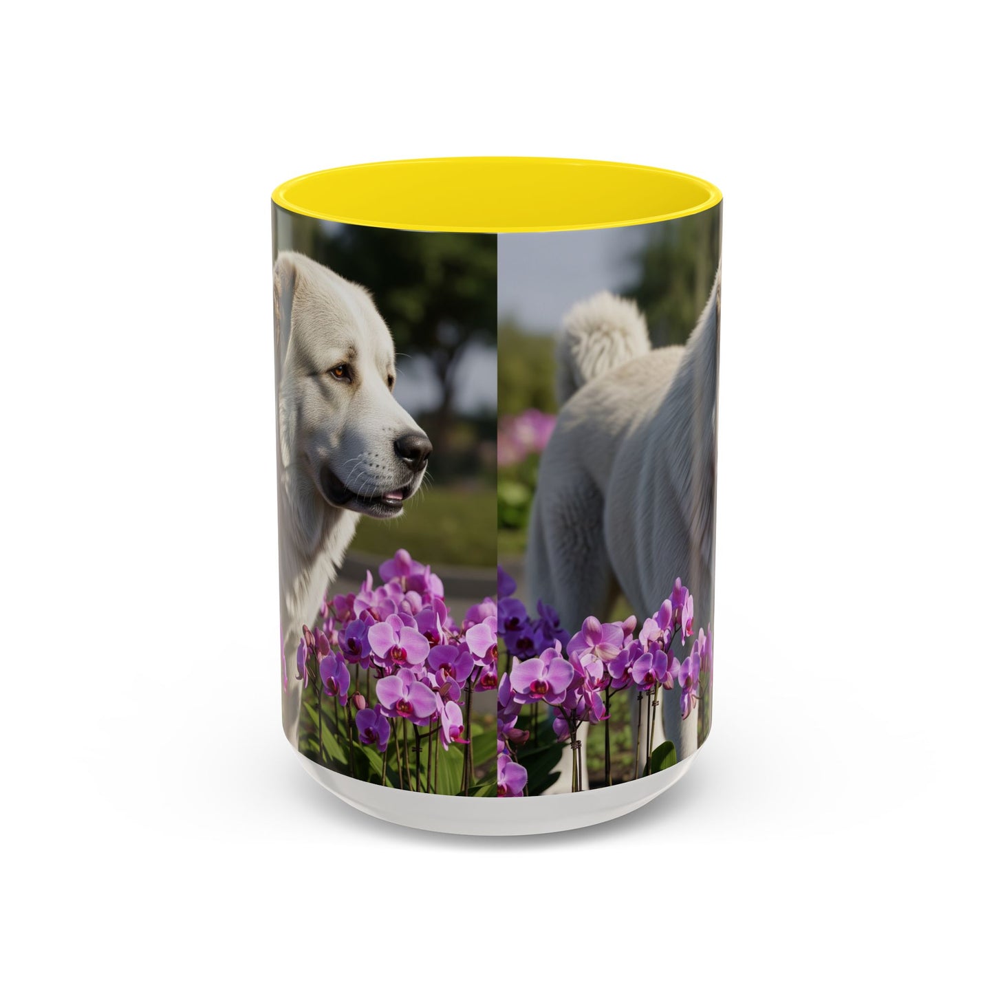 Caucasian Shepherd Dog Accent Coffee Mug - Perfect Gift for Dog Lovers