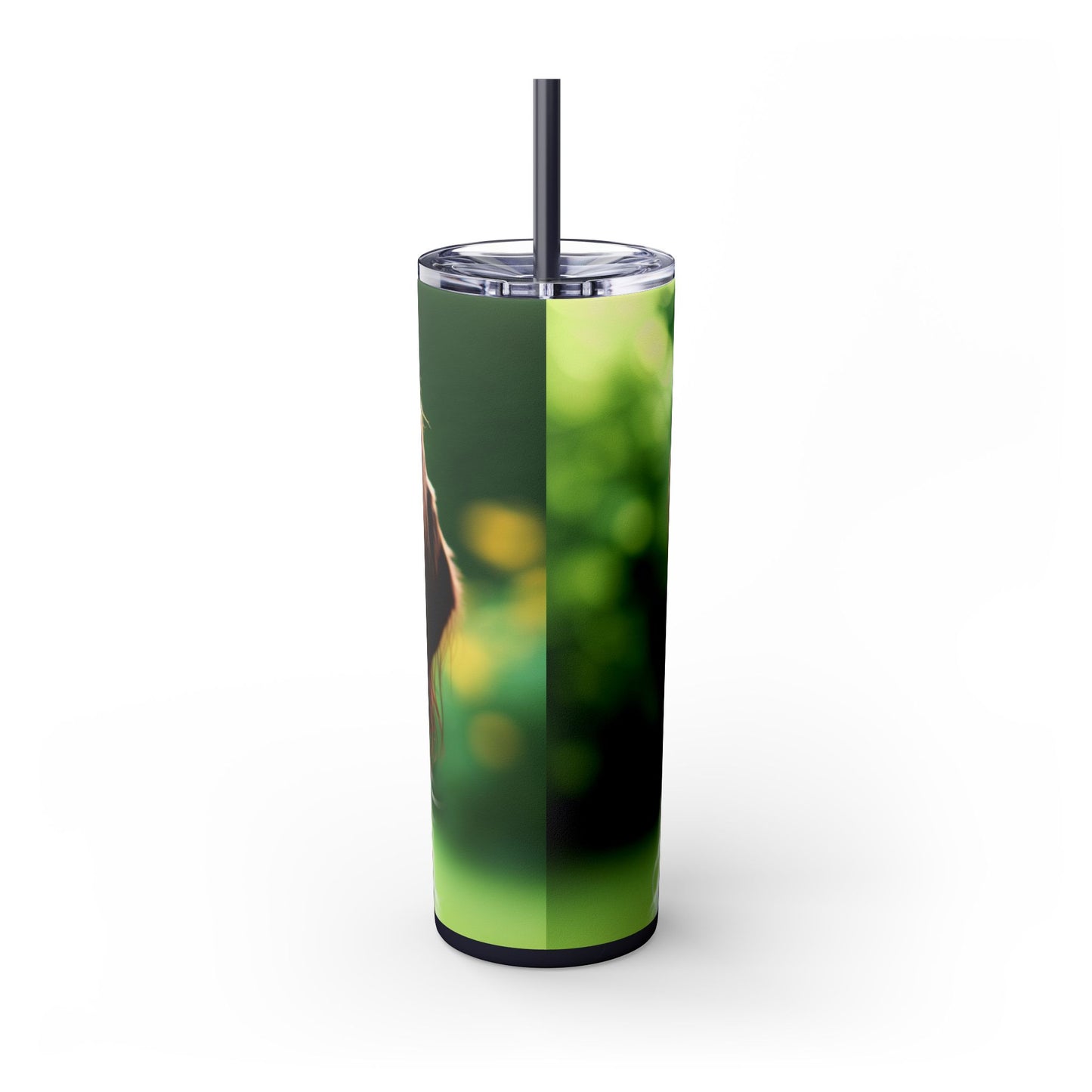 German Wirehaired Pointer Tumbler with Straw, 20oz