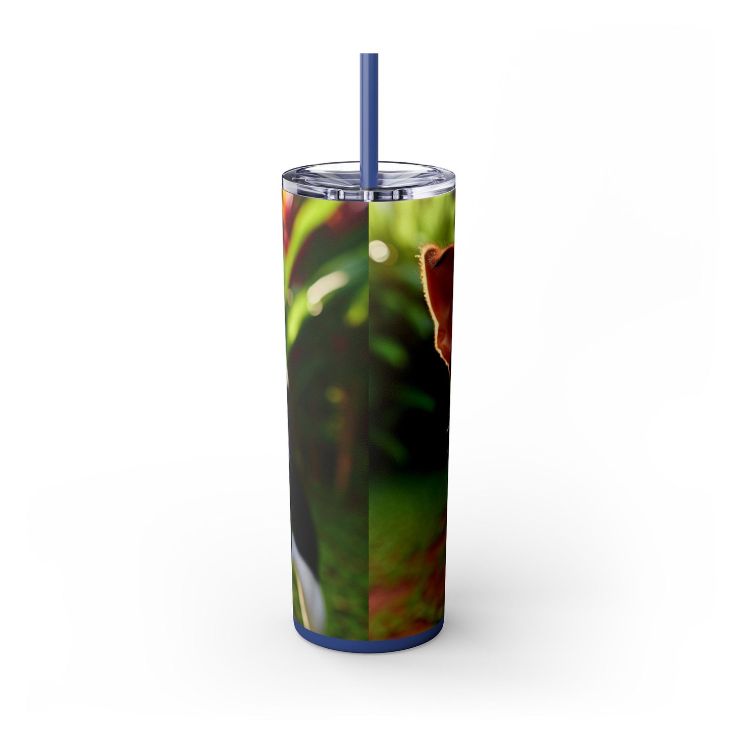 Brazilian Terrier Tumbler with Straw, 20oz