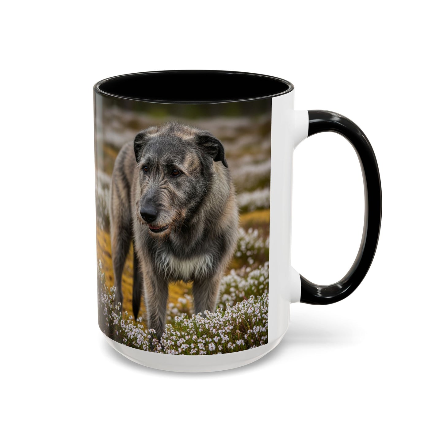 Irish Wolfhound Accent Coffee Mug - Perfect Gift for Dog Lovers