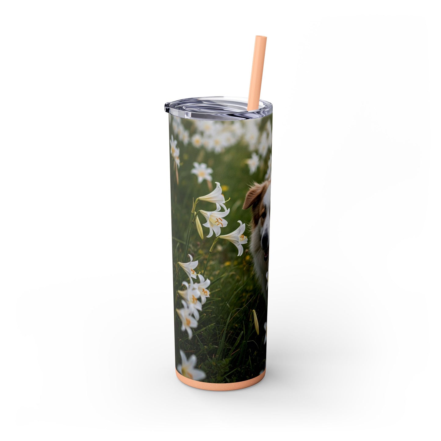 Pyrenean Shepherd Tumbler with Straw, 20oz
