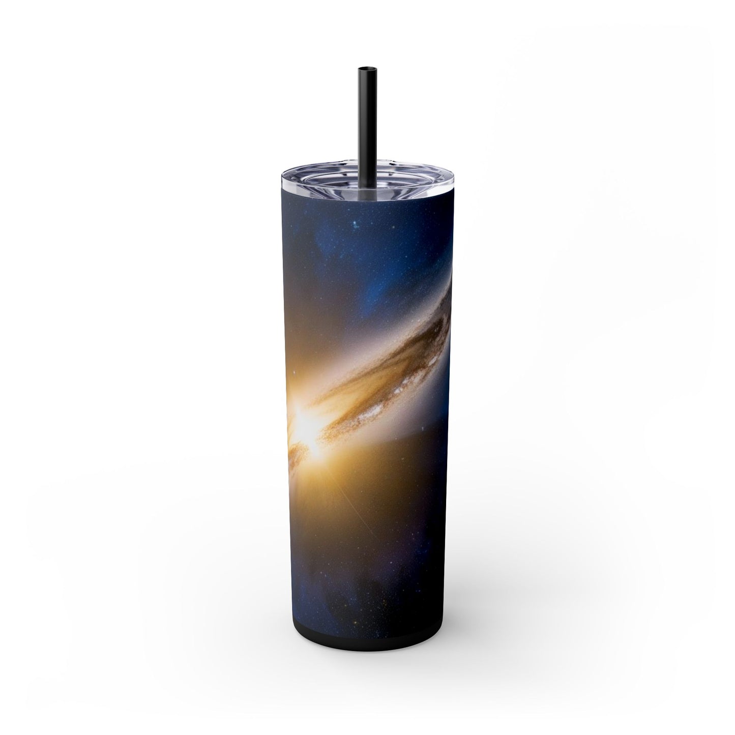 North Star Skinny Tumbler with Straw, 20oz