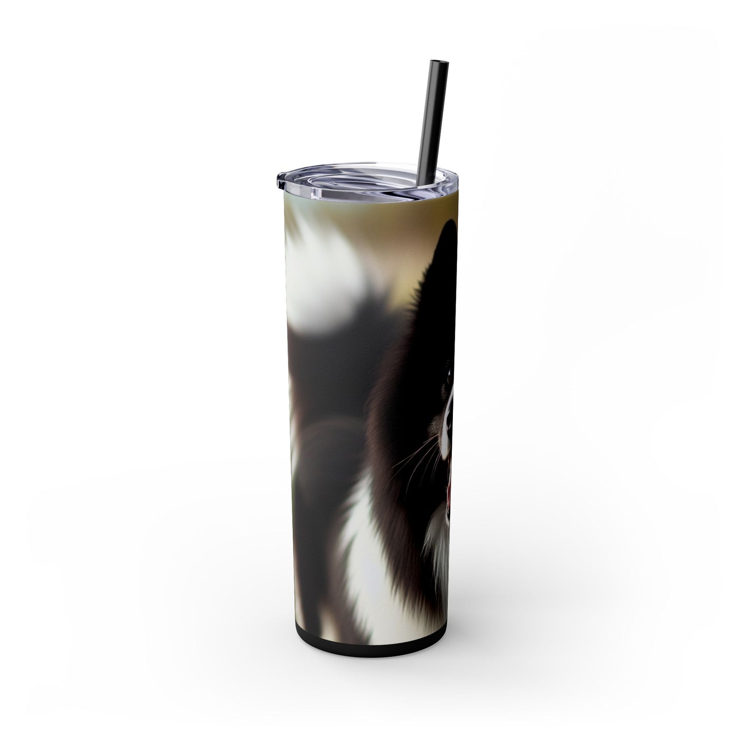 Karelian Bear Dog Tumbler with Straw, 20oz