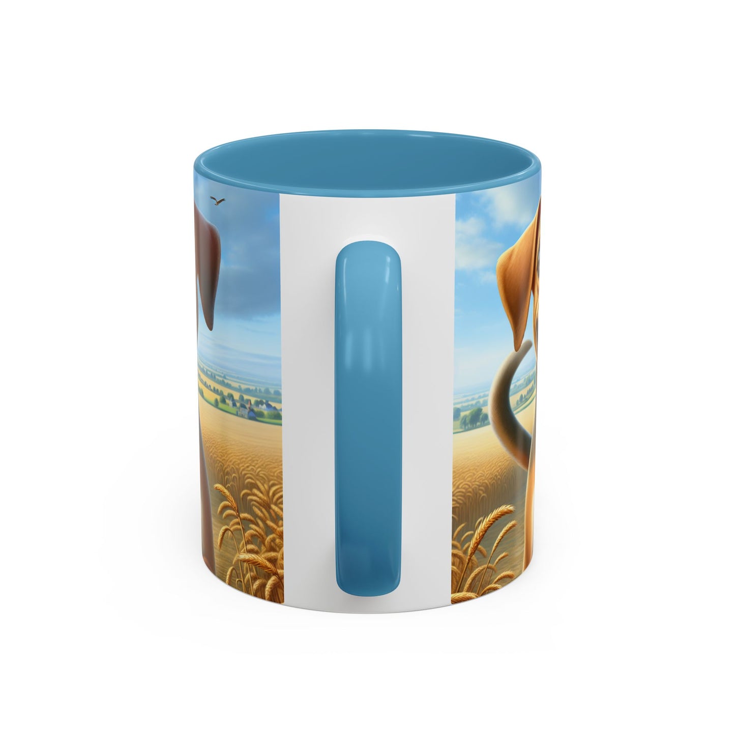 Banjara Hound Accent Coffee Mug - Perfect Gift for Dog Lovers