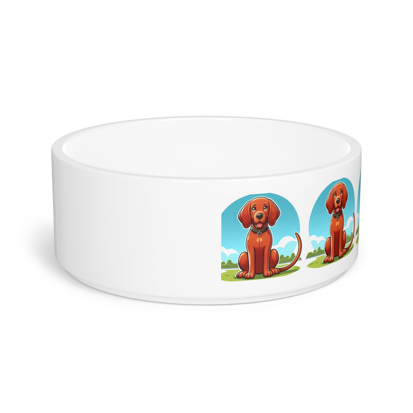 Redbone Coonhound Pet Bowl